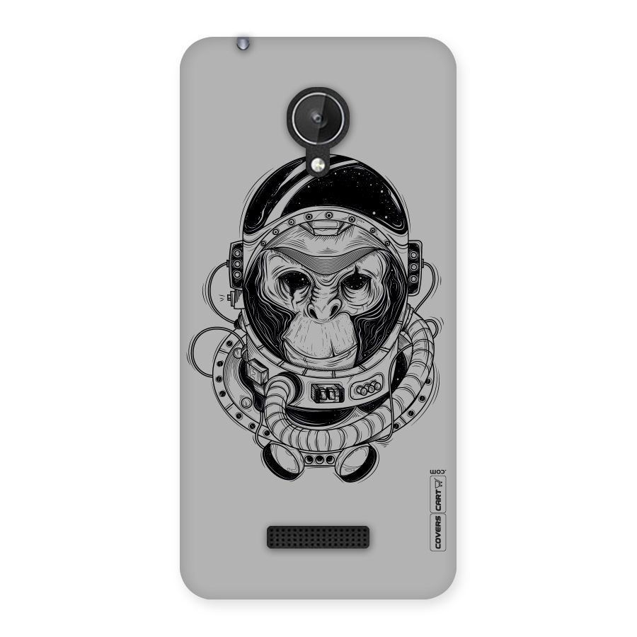 Chimpanzee Astronaut Back Case for Micromax Canvas Spark Q380