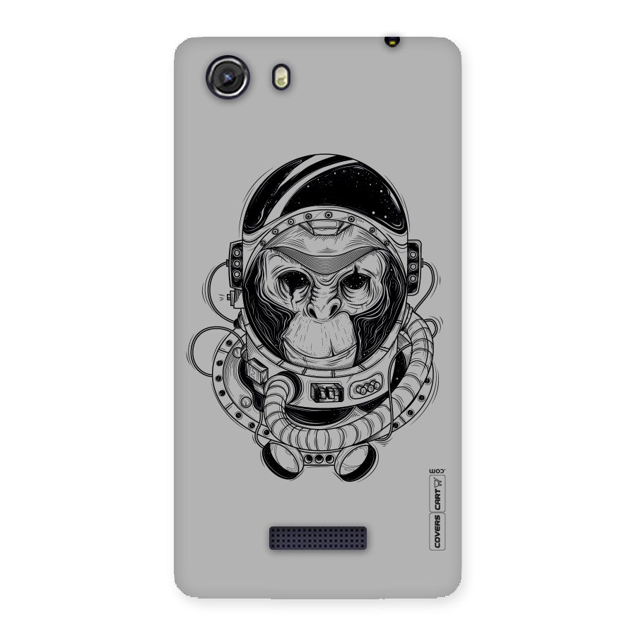 Chimpanzee Astronaut Back Case for Micromax Unite 3