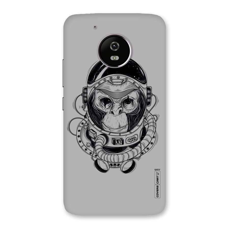Chimpanzee Astronaut Back Case for Moto G5