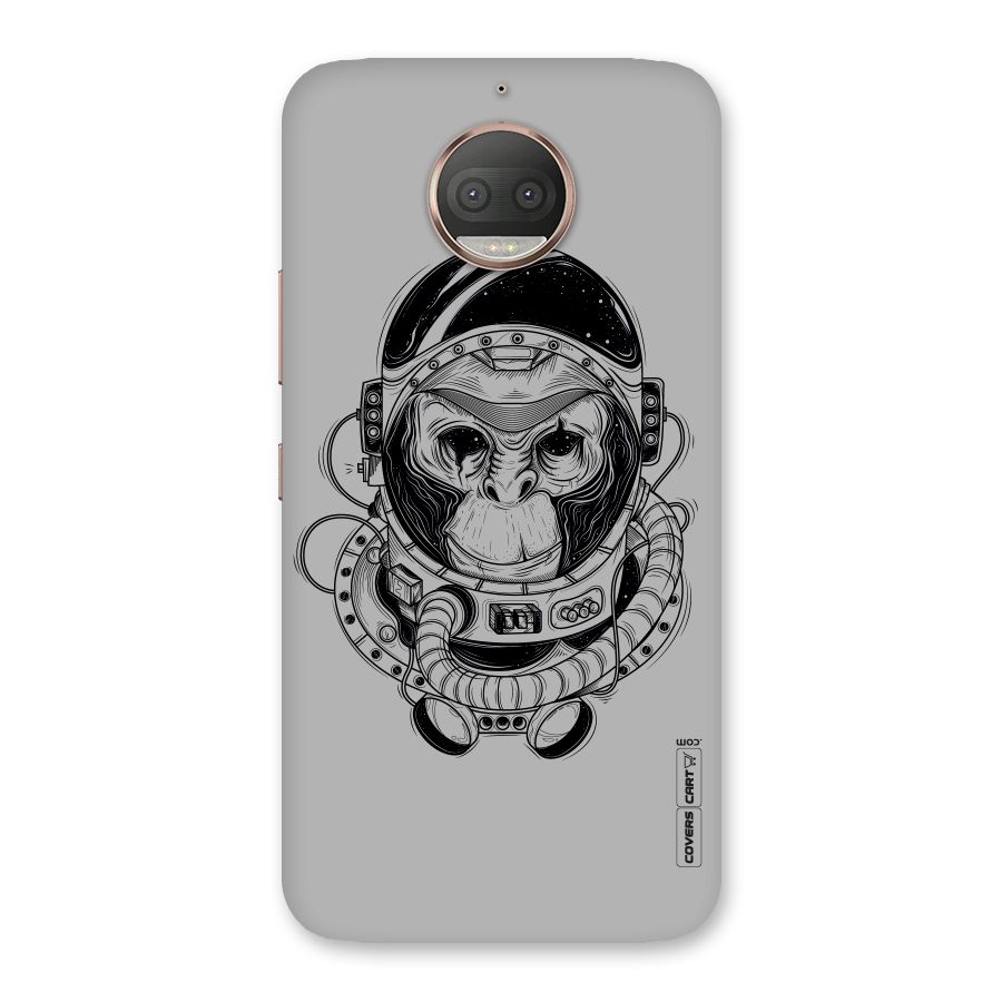Chimpanzee Astronaut Back Case for Moto G5s Plus