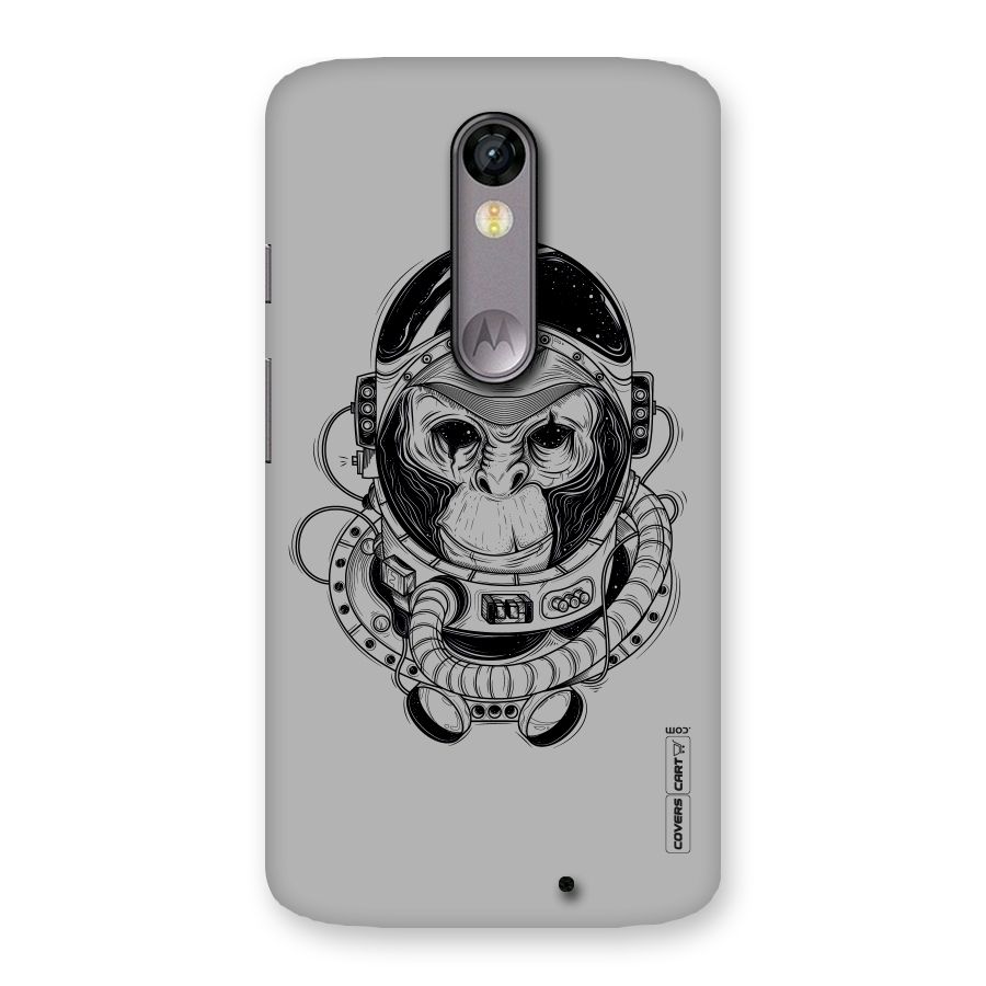 Chimpanzee Astronaut Back Case for Moto X Force