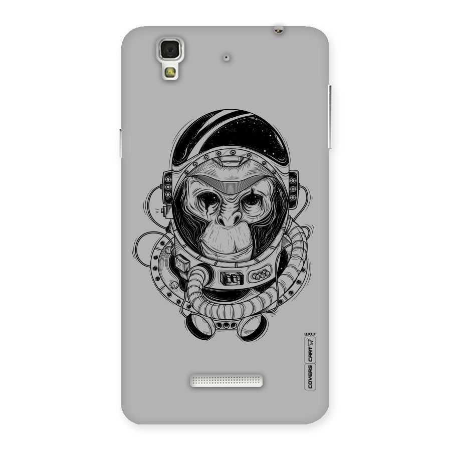 Chimpanzee Astronaut Back Case for Yu Yureka