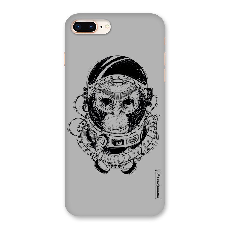 Chimpanzee Astronaut Back Case for iPhone 8 Plus