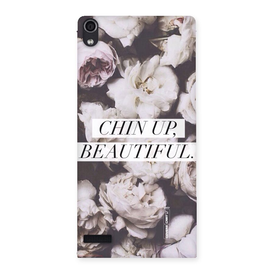 Chin Up Beautiful Back Case for Ascend P6