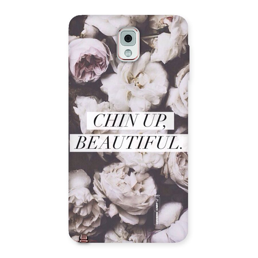 Chin Up Beautiful Back Case for Galaxy Note 3