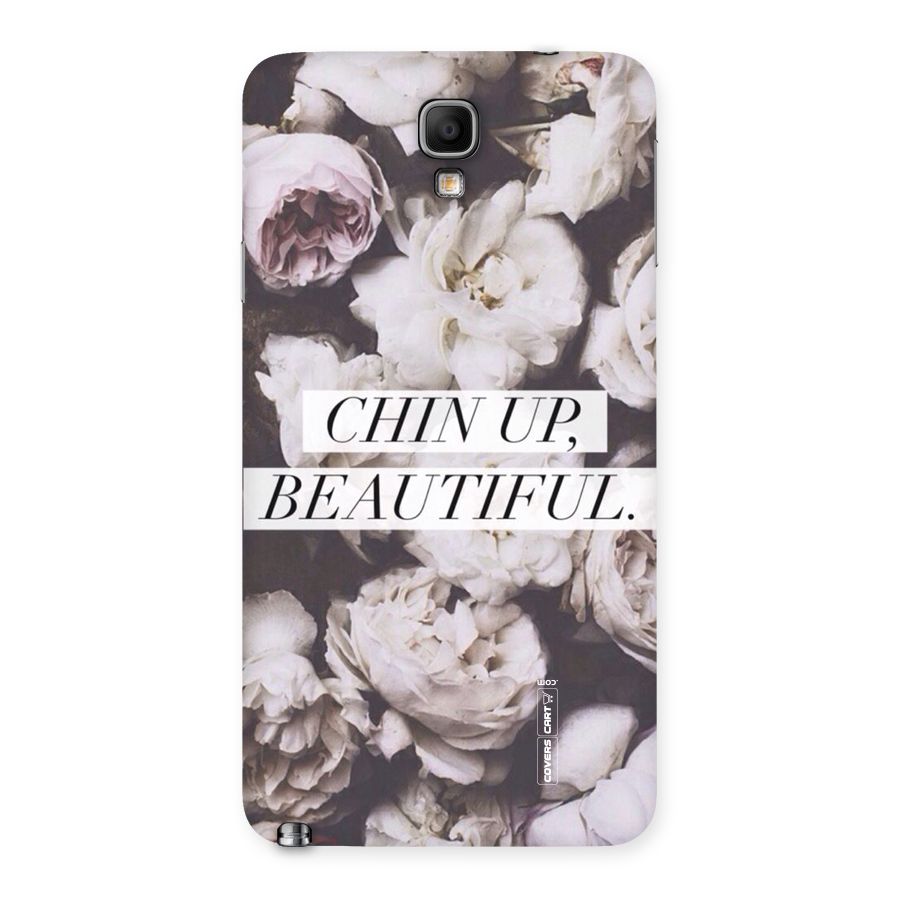 Chin Up Beautiful Back Case for Galaxy Note 3 Neo