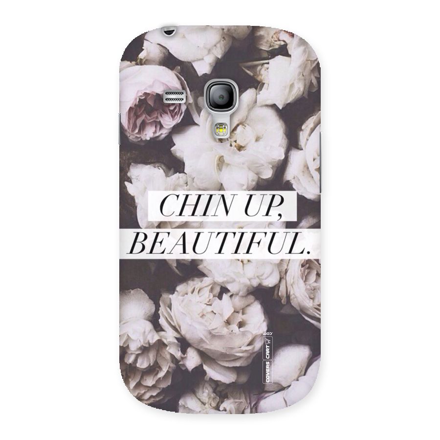 Chin Up Beautiful Back Case for Galaxy S3 Mini