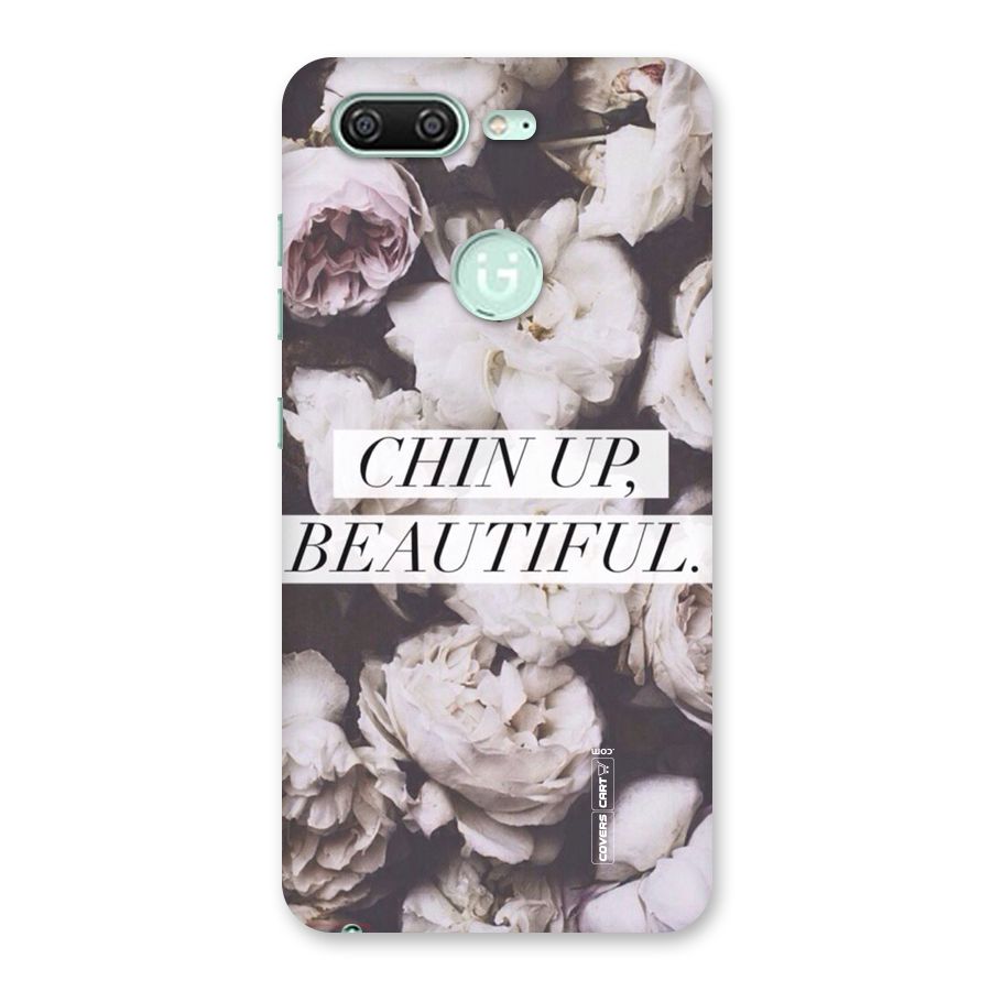 Chin Up Beautiful Back Case for Gionee S10