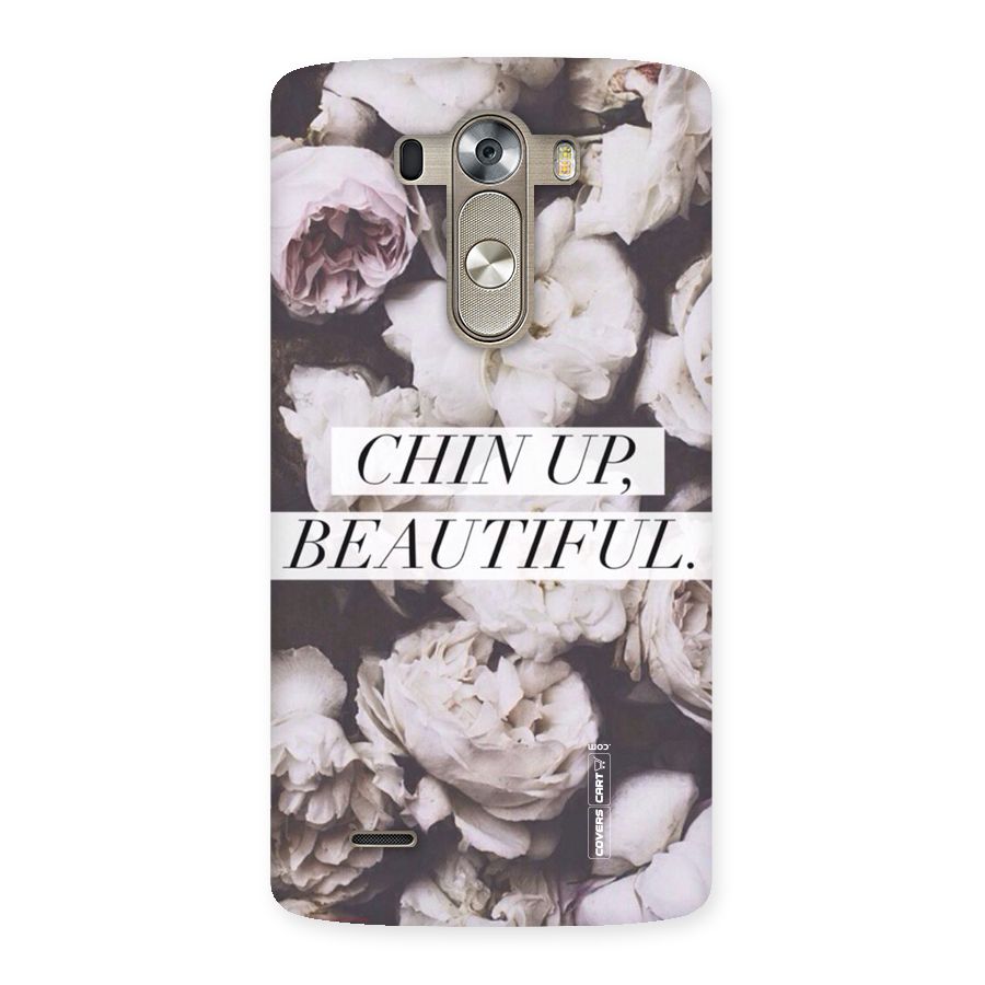 Chin Up Beautiful Back Case for LG G3