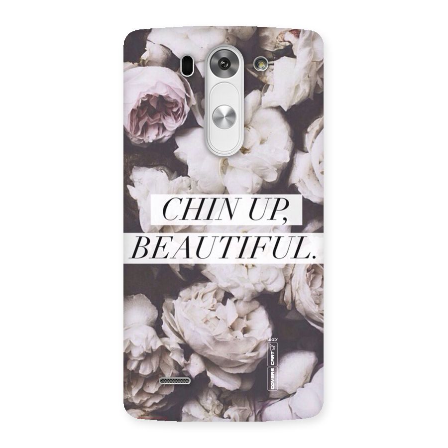 Chin Up Beautiful Back Case for LG G3 Mini