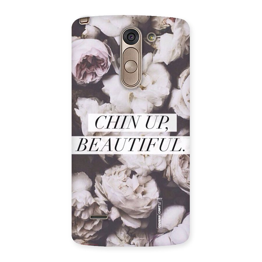 Chin Up Beautiful Back Case for LG G3 Stylus