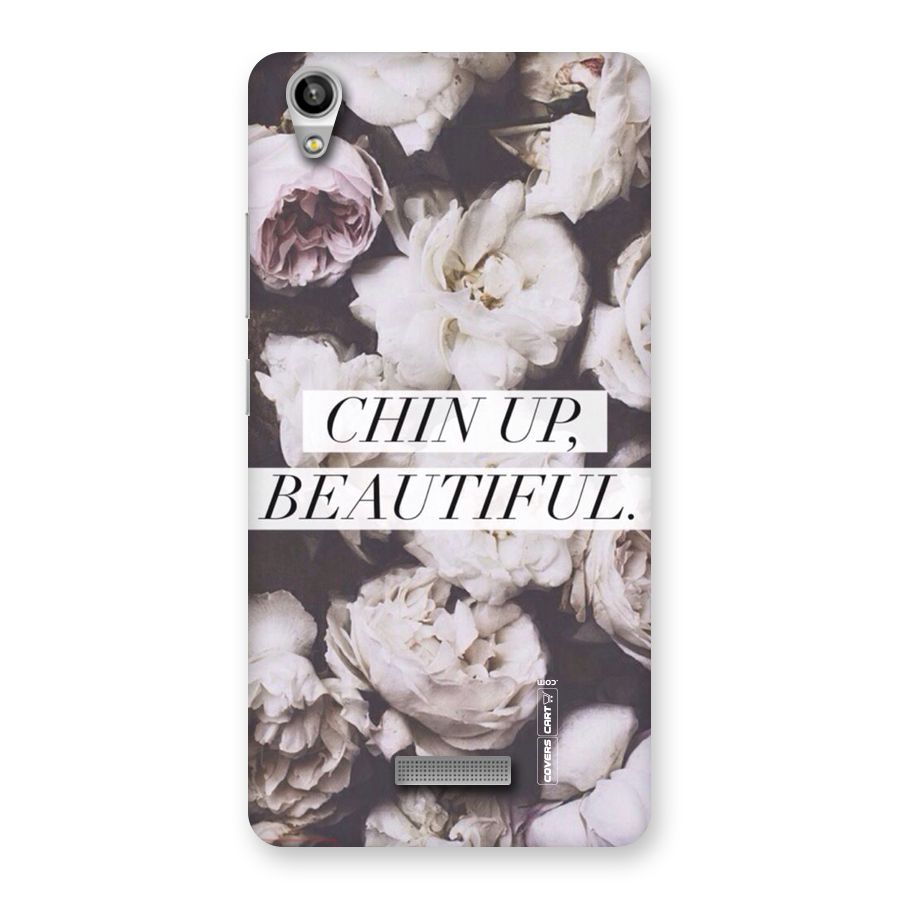 Chin Up Beautiful Back Case for Lava-Pixel-V1