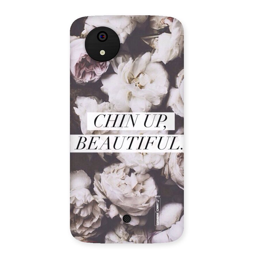 Chin Up Beautiful Back Case for Micromax Canvas A1