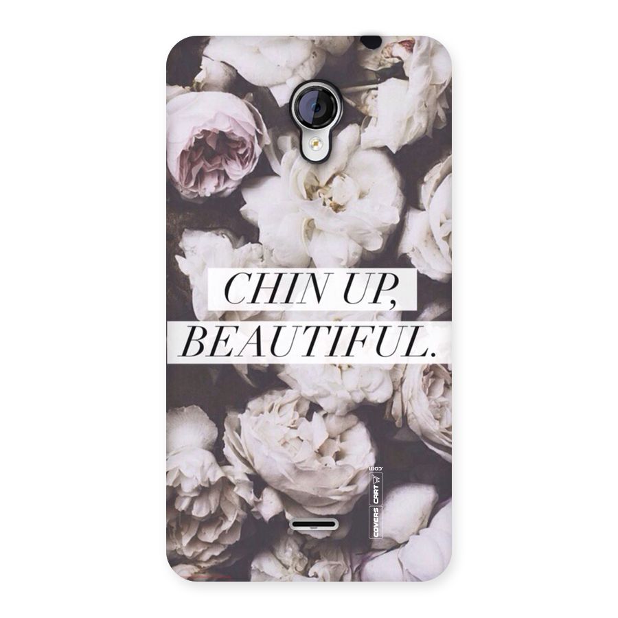 Chin Up Beautiful Back Case for Micromax Unite 2 A106
