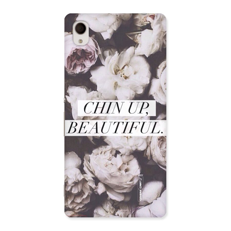 Chin Up Beautiful Back Case for Sony Xperia M4
