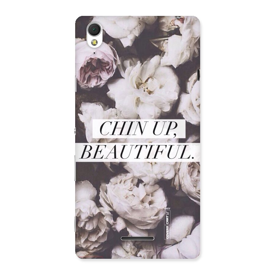 Chin Up Beautiful Back Case for Sony Xperia T3