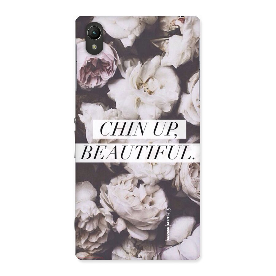 Chin Up Beautiful Back Case for Sony Xperia Z1