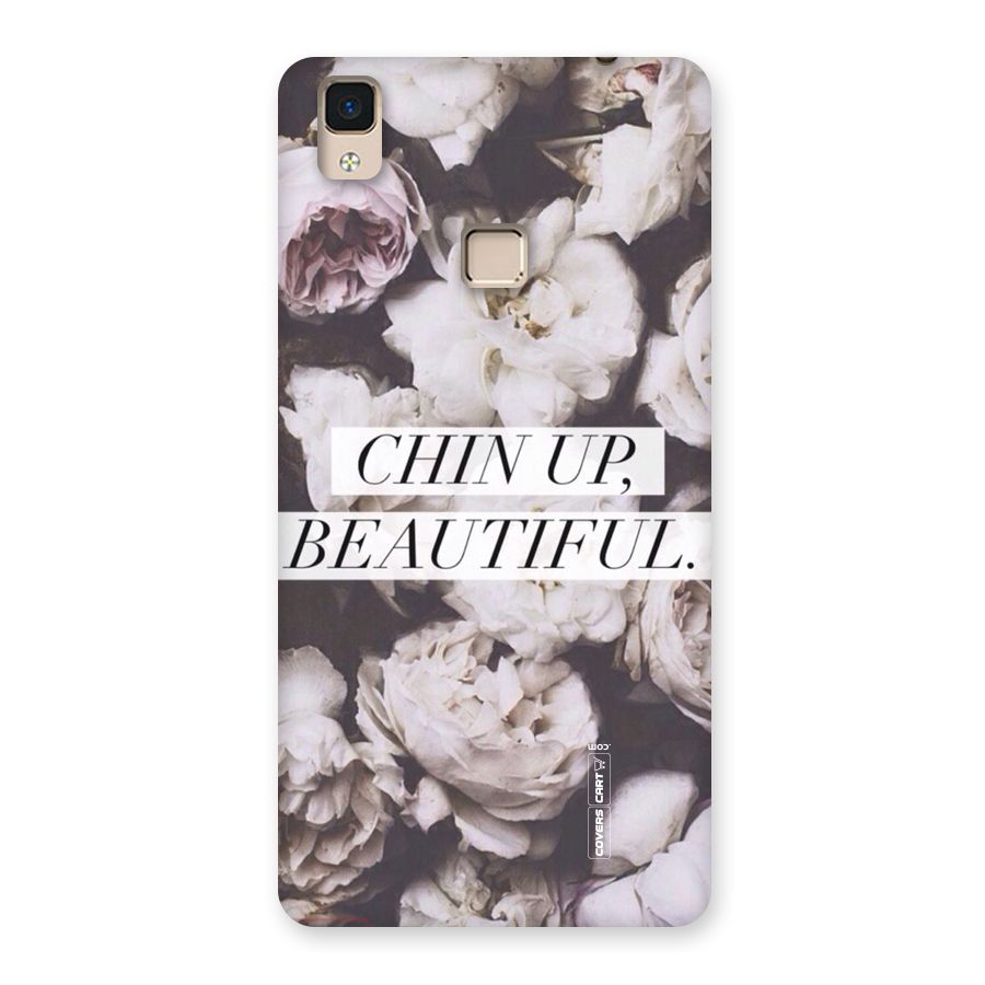 Chin Up Beautiful Back Case for V3 Max