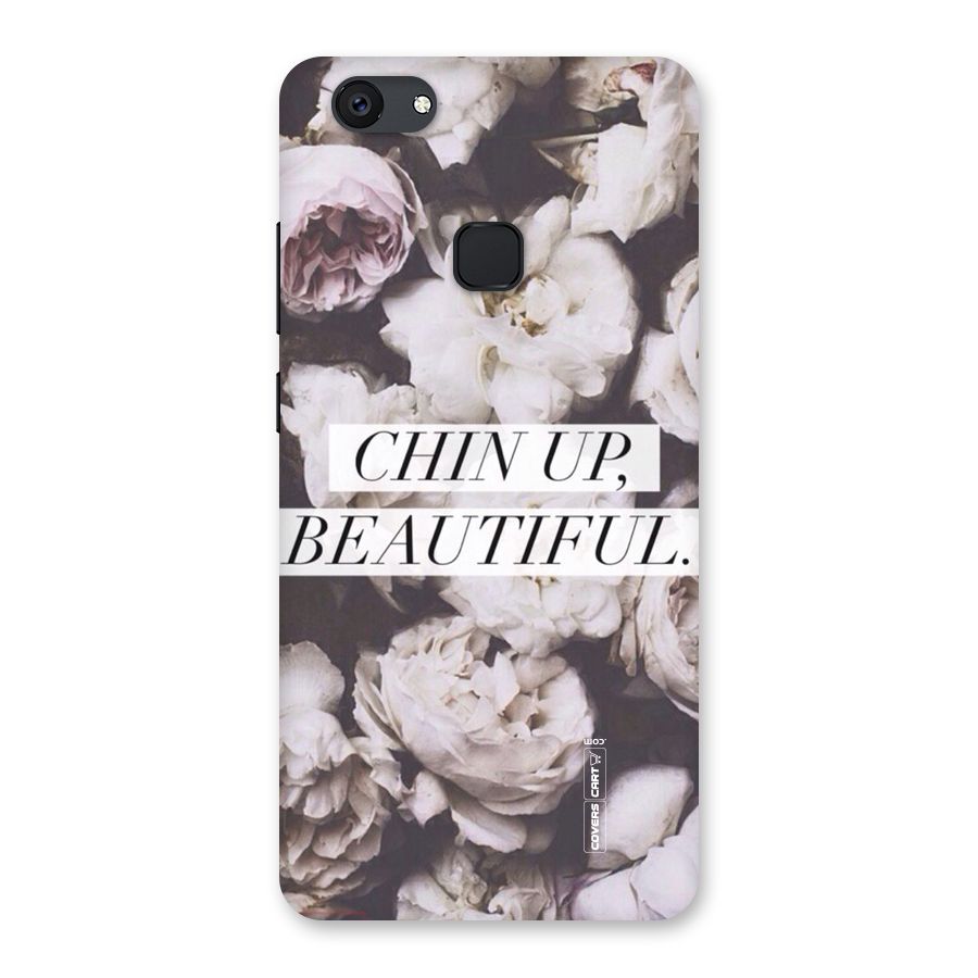 Chin Up Beautiful Back Case for Vivo V7 Plus