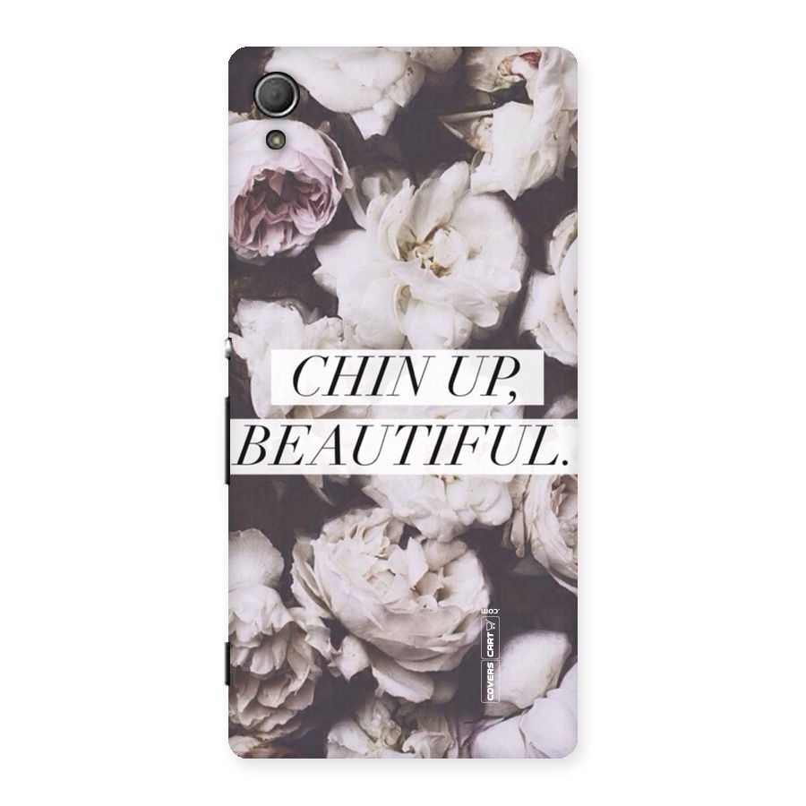 Chin Up Beautiful Back Case for Xperia Z3 Plus