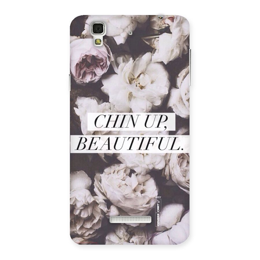 Chin Up Beautiful Back Case for Yu Yureka