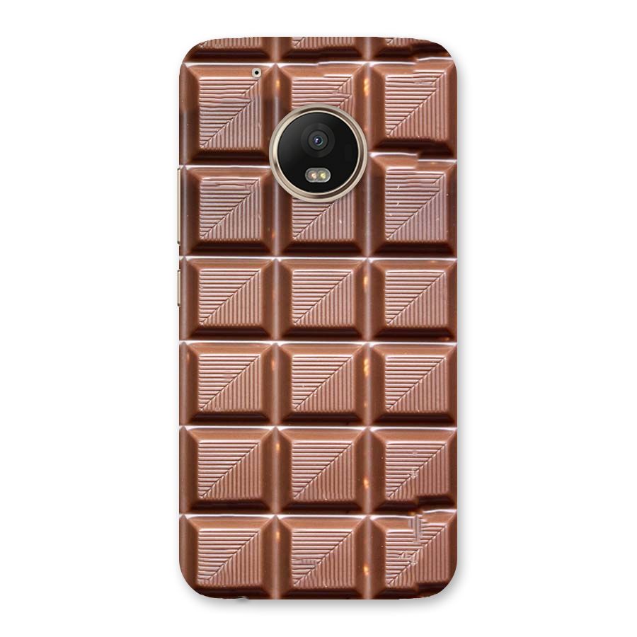 Chocolate Tiles Back Case for Moto G5 Plus