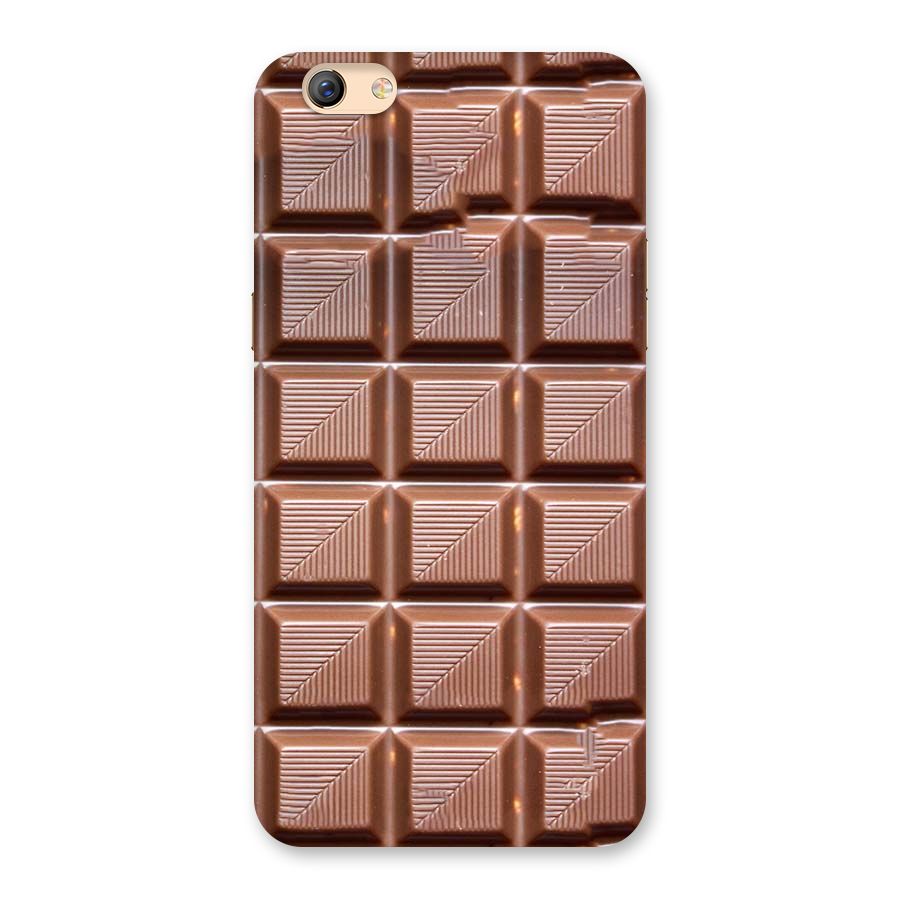 Chocolate Tiles Back Case for Oppo F3 Plus