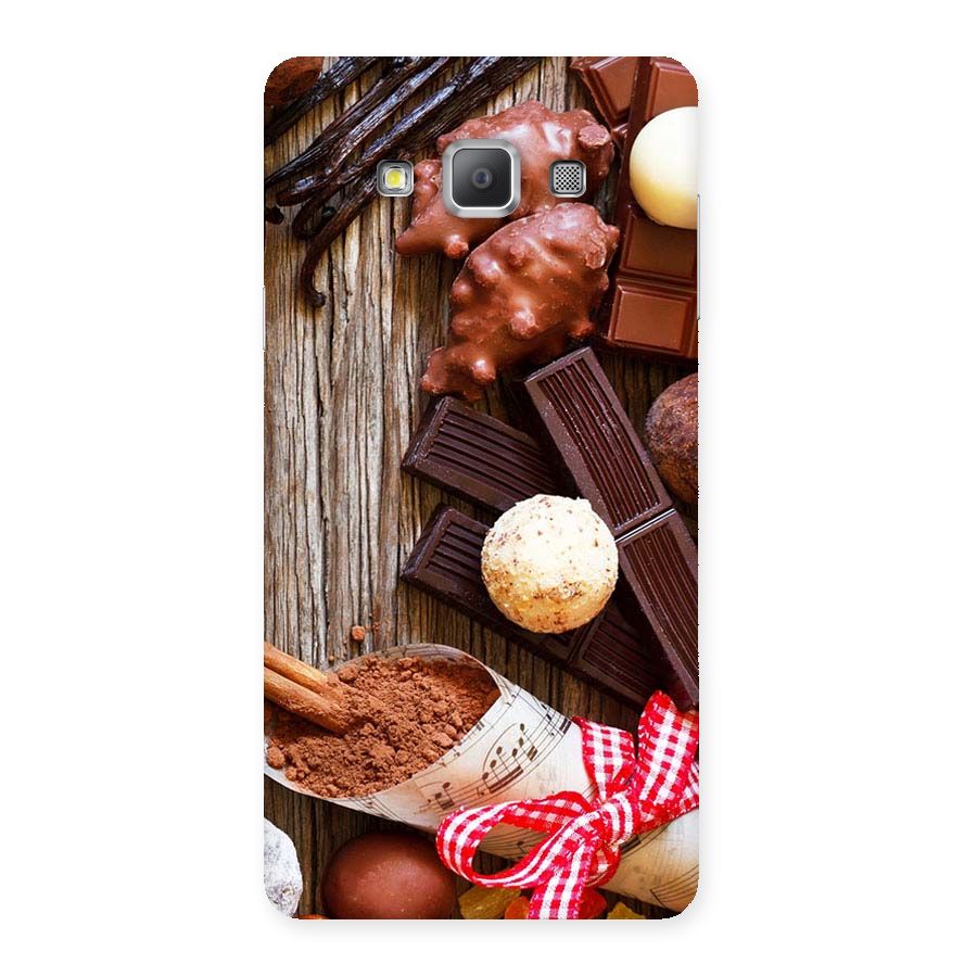 Chocolate Candies Back Case for Galaxy A7