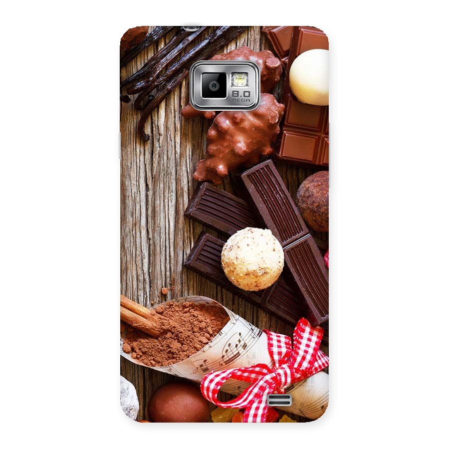 Chocolate Candies Back Case for Galaxy S2