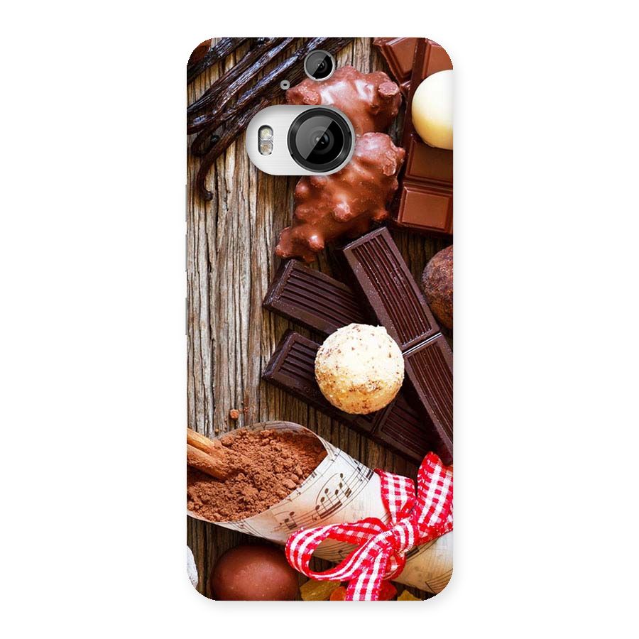 Chocolate Candies Back Case for HTC One M9 Plus