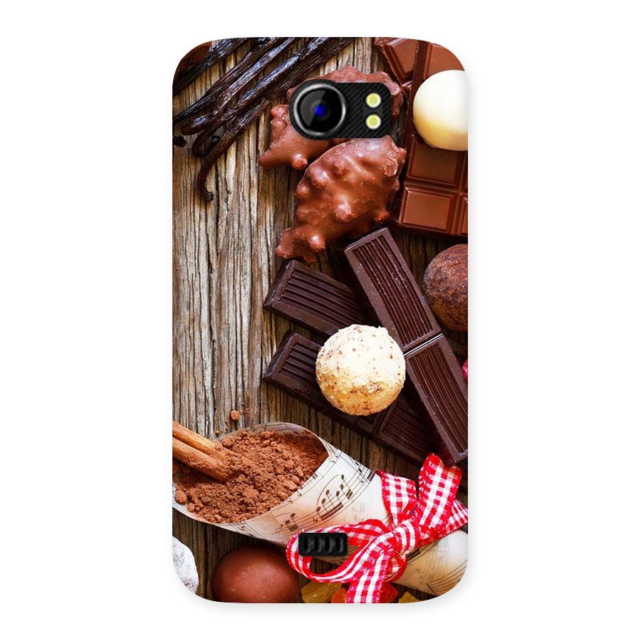 Chocolate Candies Back Case for Micromax Canvas 2 A110