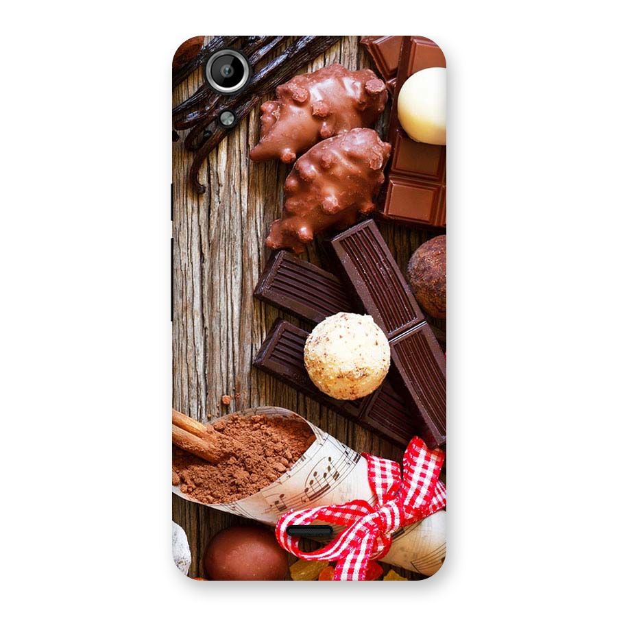 Chocolate Candies Back Case for Micromax Canvas Selfie Lens Q345