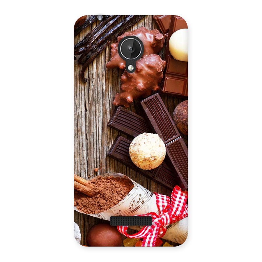 Chocolate Candies Back Case for Micromax Canvas Spark Q380