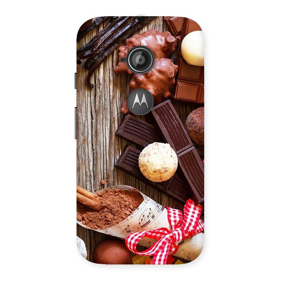 Chocolate Candies Back Case for Moto E 2nd Gen
