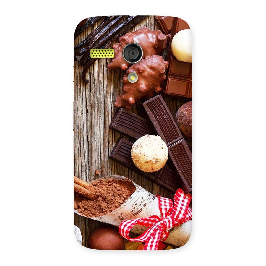 Chocolate Candies Back Case for Moto G