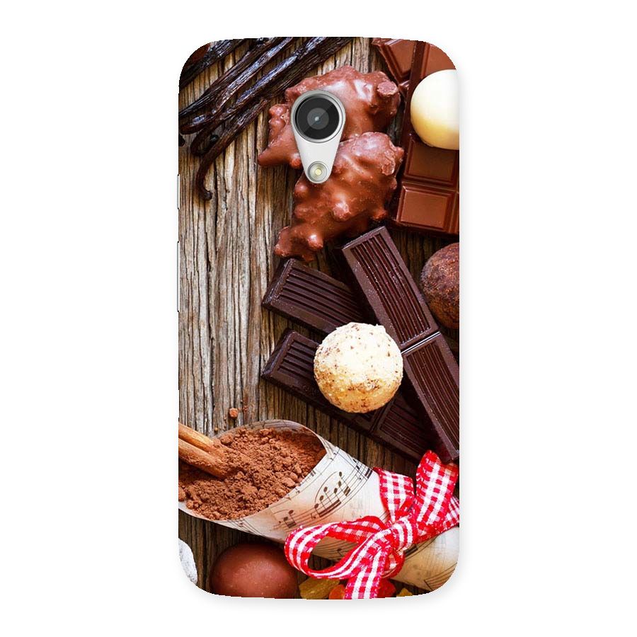 Chocolate Candies Back Case for Moto G 2nd Gen