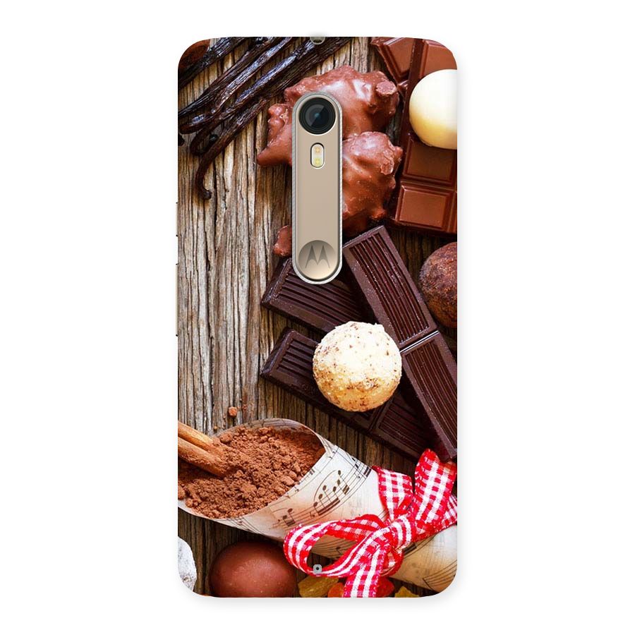 Chocolate Candies Back Case for Motorola Moto X Style