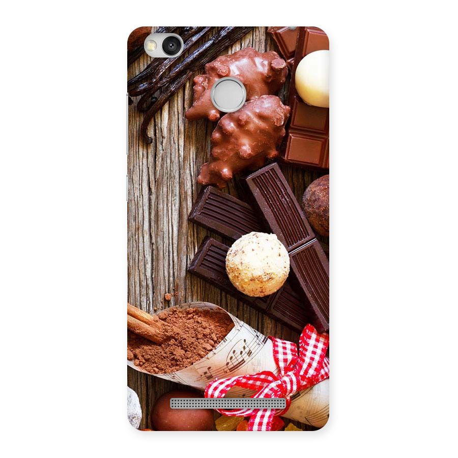 Chocolate Candies Back Case for Redmi 3S Prime