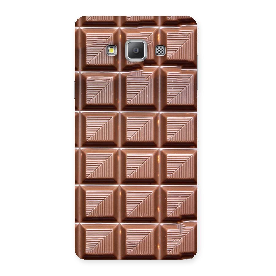 Chocolate Tiles Back Case for Galaxy A7