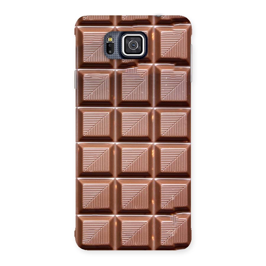 Chocolate Tiles Back Case for Galaxy Alpha
