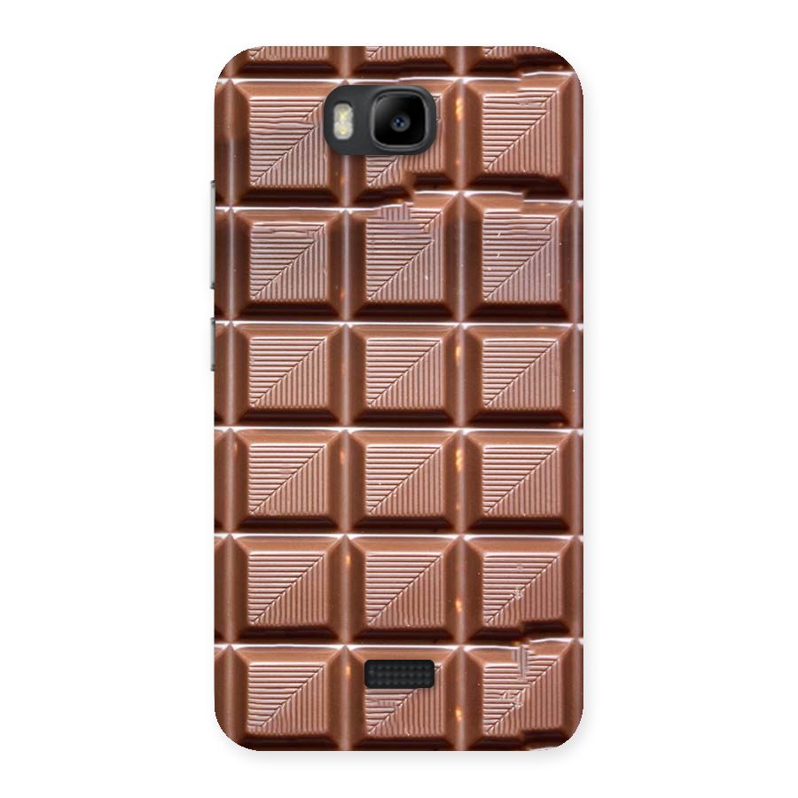 Chocolate Tiles Back Case for Honor Bee