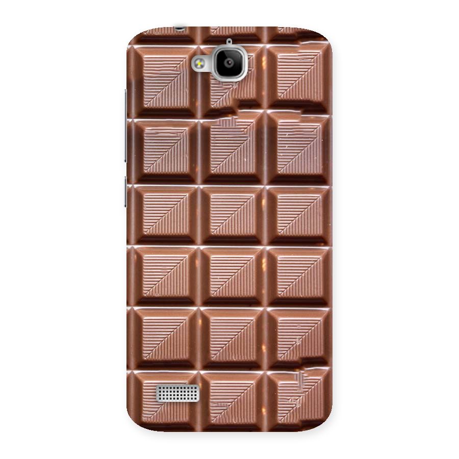 Chocolate Tiles Back Case for Honor Holly