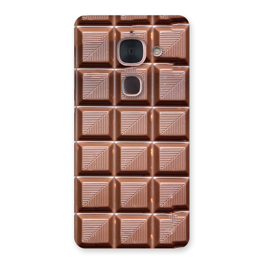 Chocolate Tiles Back Case for Le Max 2