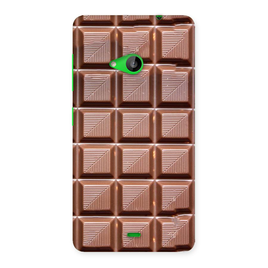 Chocolate Tiles Back Case for Lumia 535