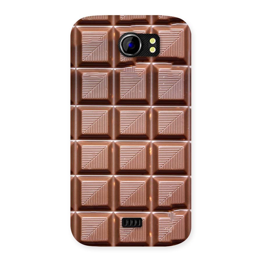 Chocolate Tiles Back Case for Micromax Canvas 2 A110