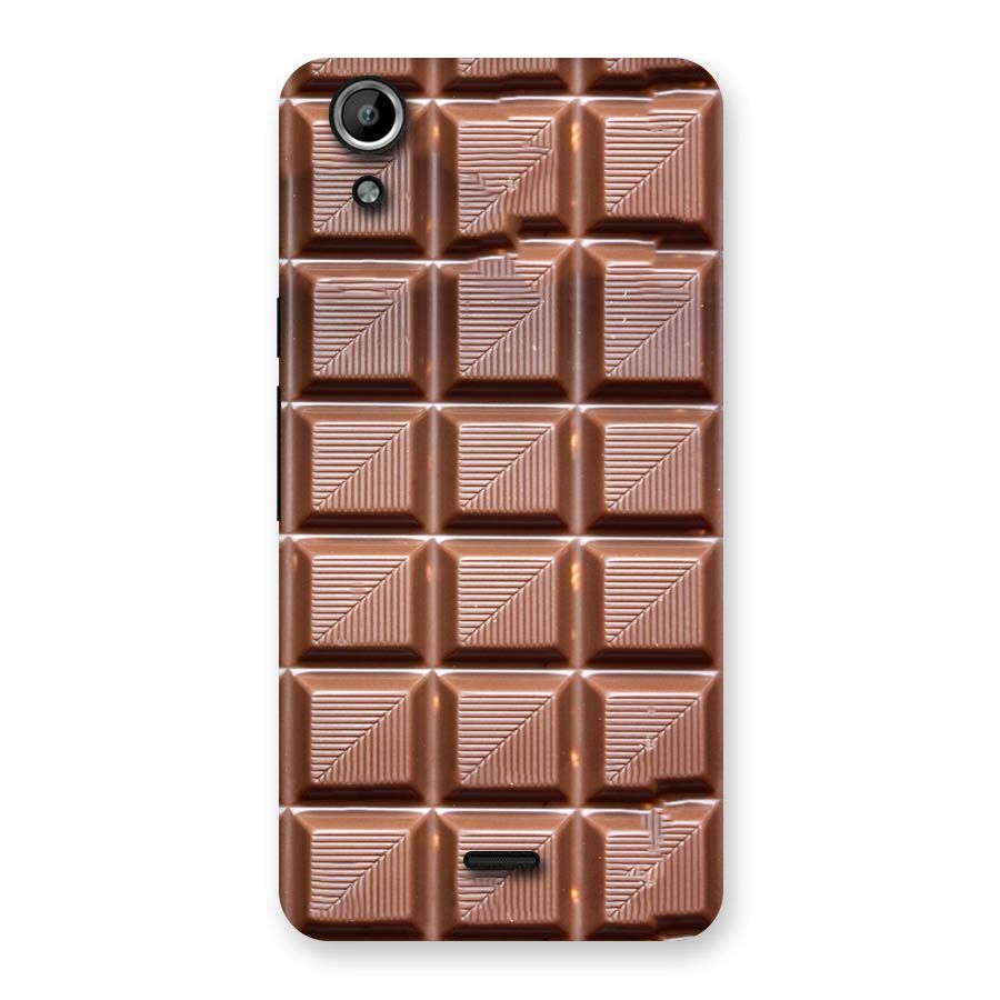 Chocolate Tiles Back Case for Micromax Canvas Selfie Lens Q345