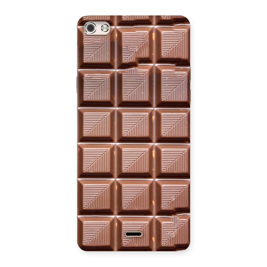 Chocolate Tiles Back Case for Micromax Canvas Silver 5