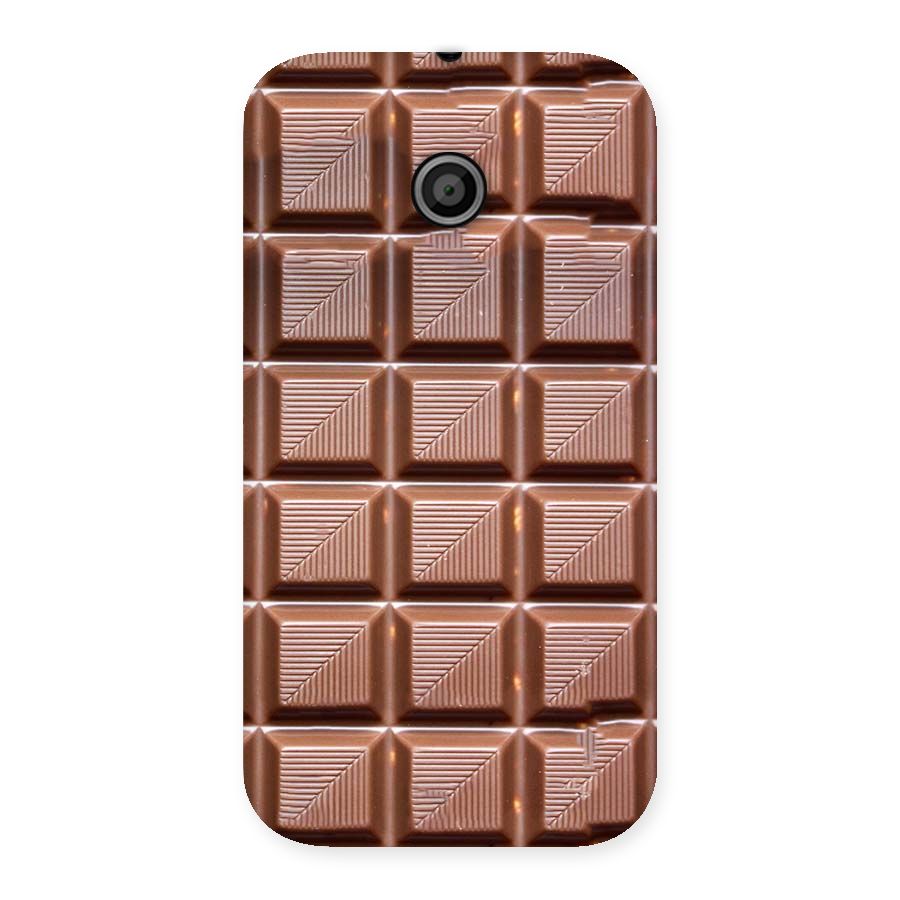 Chocolate Tiles Back Case for Moto E