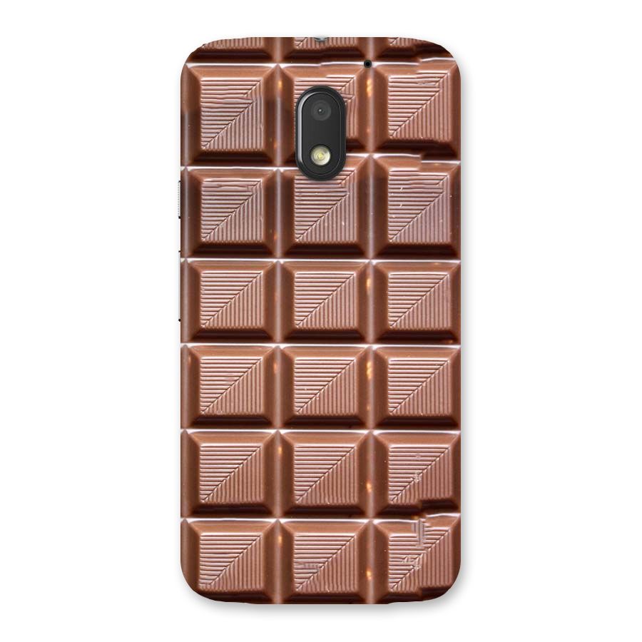 Chocolate Tiles Back Case for Moto E3 Power