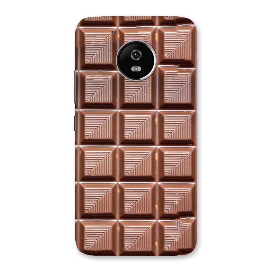 Chocolate Tiles Back Case for Moto G5